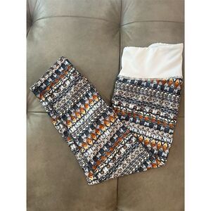 Prismsport Women's Geometric Print Leggings Multicolor Size S Activewear